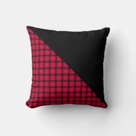 Amerikanska Ro Weave Mönster w/Black Kudde