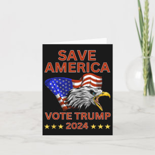 Amerikanska rösttrumpan 2024. Vi har fått något av Kort