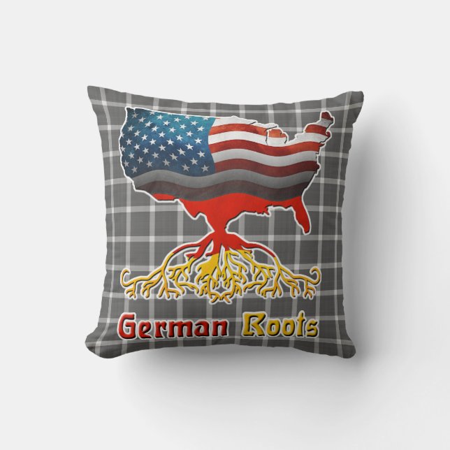 Amerikanska rötter Throw Cushion Kudde (Framsida)