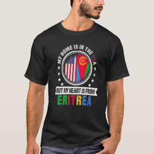 Amerikanska salvadoran Flagga Heart El Salvador Am T Shirt