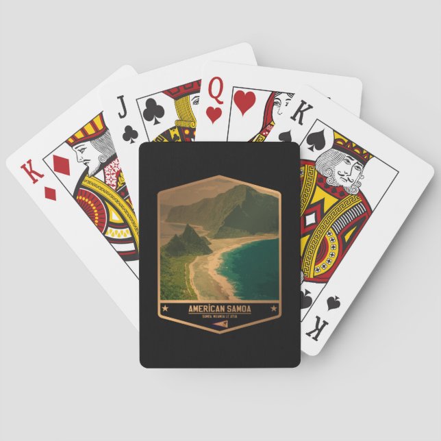 Amerikanska Samoa Casinokort (Baksidan)