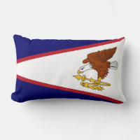 Amerikanska Samoa Flagga American MoJo Pillow