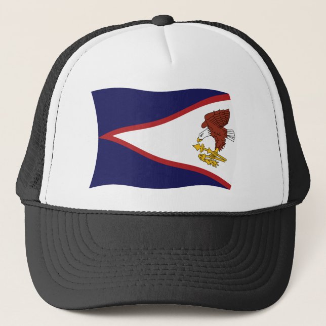 Amerikanska Samoa Flagga Hatt Keps (Framsida)