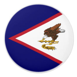 Amerikanska Samoa flagga Knopp