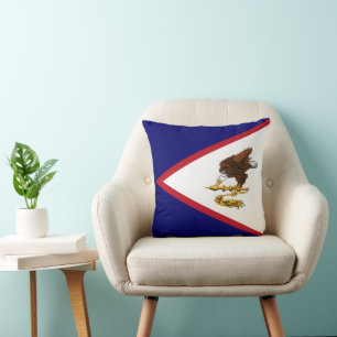 Amerikanska Samoa flagga Kudde
