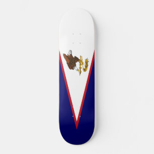 Amerikanska Samoa Flagga Mini Skateboard Bräda 18,5 Cm