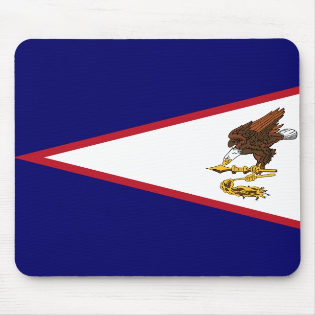 Amerikanska Samoa Flagga Musmatta (Framsidan)