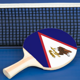 Amerikanska Samoa flagga Pingisracket
