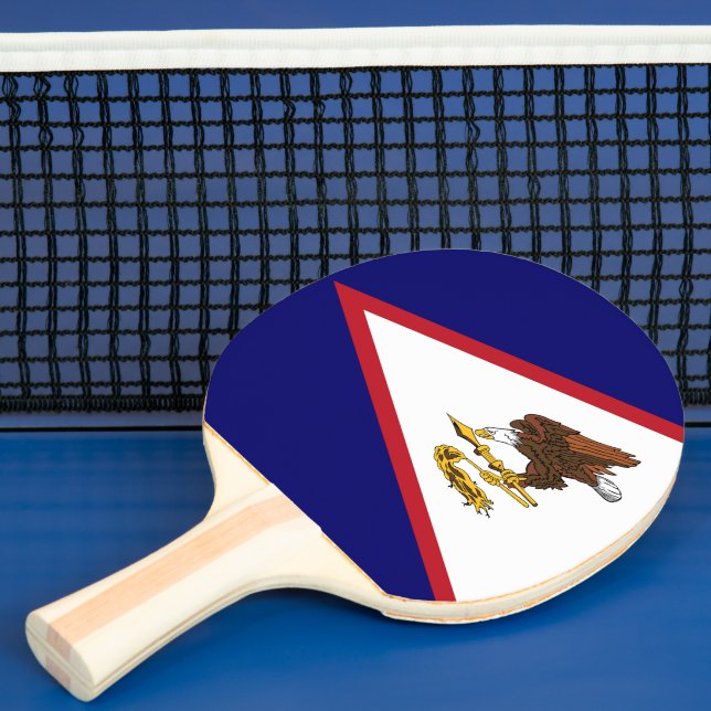 Amerikanska Samoa flagga Pingisracket (Insitu)