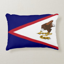 Amerikanska Samoa flagga Prydnadskudde