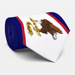 Amerikanska Samoa Flagga Slips