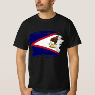 Amerikanska Samoa flagga T Shirt