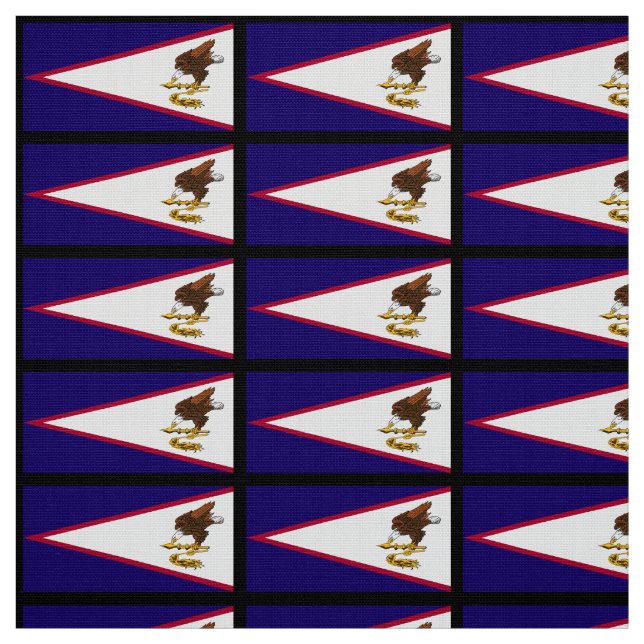 Amerikanska Samoa-Flagga Tyg (Provkarta)