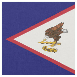 Amerikanska Samoa flagga Tyg