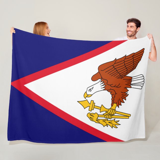 Amerikanska Samoa Fleecefilt (På plats)