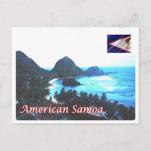 Amerikanska Samoa - Kusten - Vykort