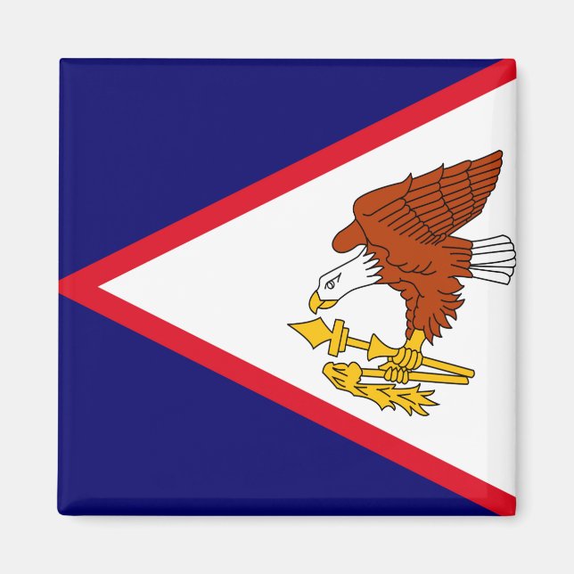 Amerikanska Samoa Magnet (Framsidan)