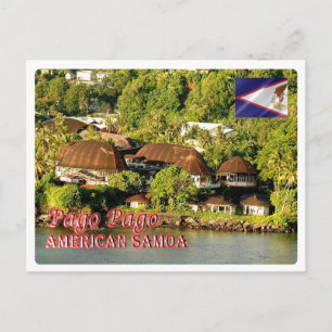 Amerikanska Samoa - Pago Pago - Vykort