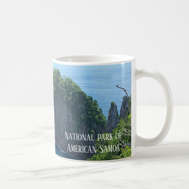 Amerikanska Samoa Pola-öarna, Tutuila-ön Kaffemugg (Höger)
