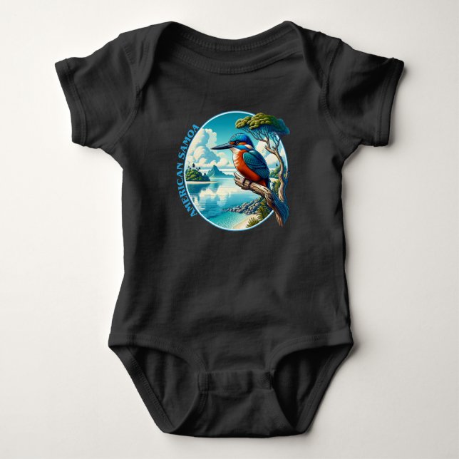 Amerikanska Samoa Södra Stilla havet T Shirt (Framsida)