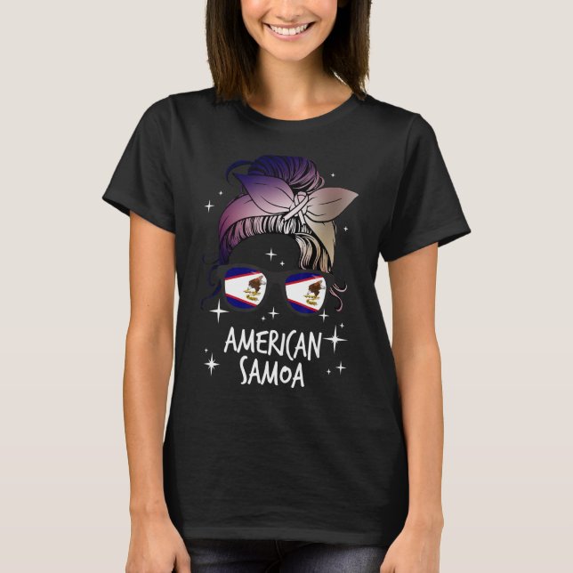 Amerikanska Samoa T Shirt (Framsida)