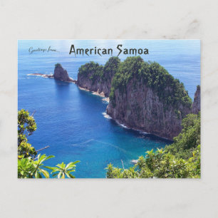 Amerikanska Samoa Vykort