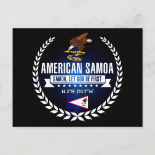 Amerikanska Samoa Vykort