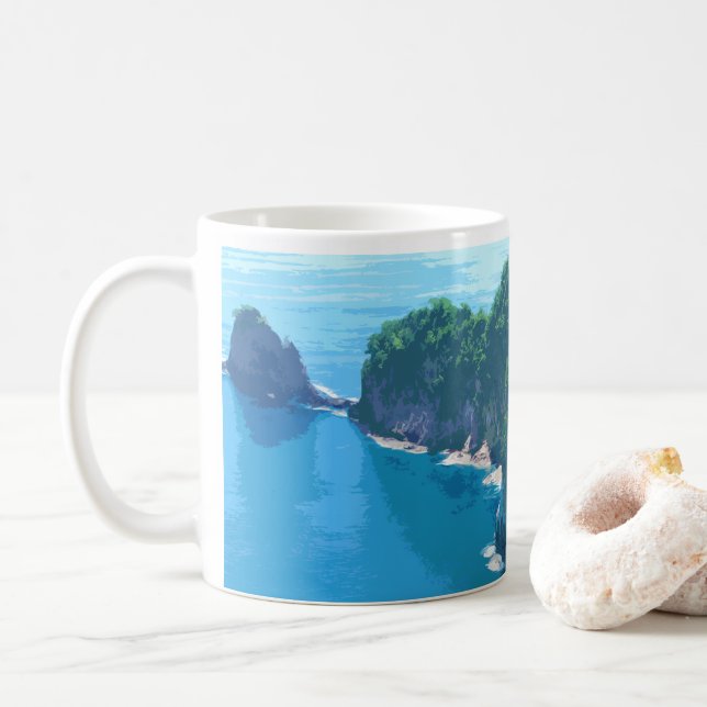 AMERIKANSKA SAMOAS NATIONELLA PARK - AMERIKANSKA S KAFFEMUGG (Med munk)