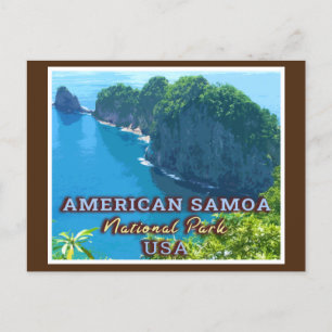 AMERIKANSKA SAMOAS NATIONELLA PARK - AMERIKANSKA S VYKORT