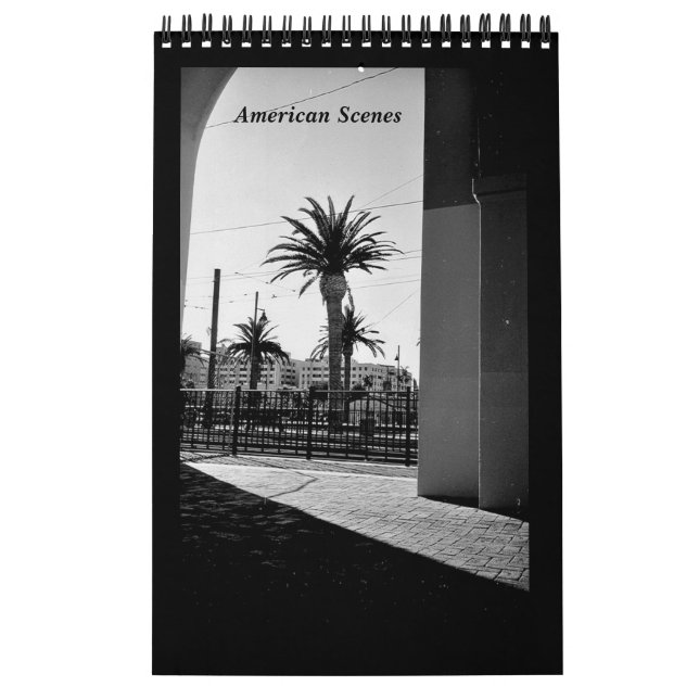 Amerikanska scener kalender (Omslag)