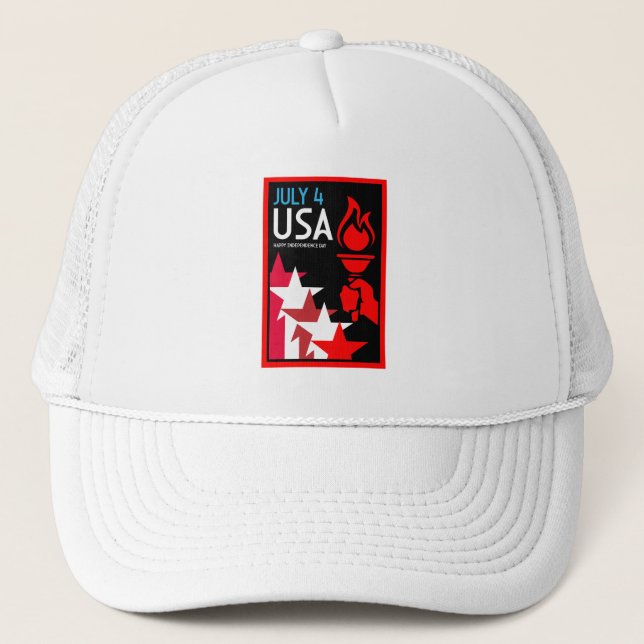 Amerikanska självständighetsdagen keps (Framsida)