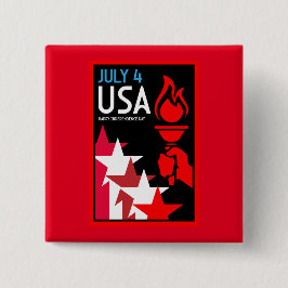 Amerikanska självständighetsdagen knapp