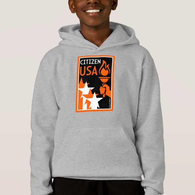 Amerikanska självständighetsdagen t shirt (Framsida)