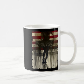 Amerikanska självständighetsdagen USA Punk Patriot Kaffemugg