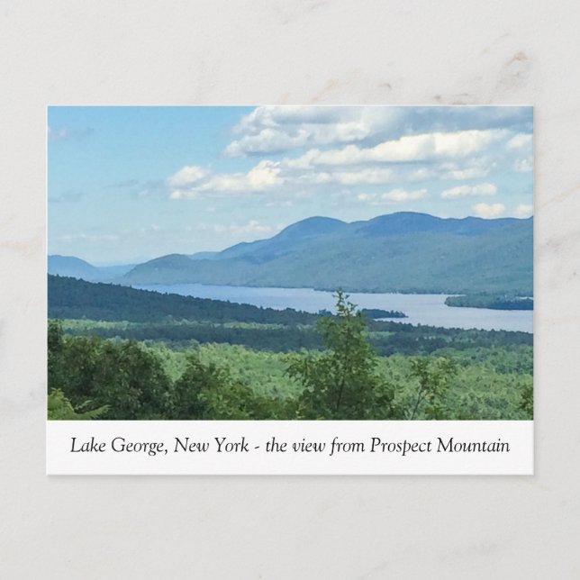 Amerikanska Sjöar drottning Vykort (Framsida)