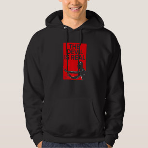 Amerikanska Skräckhotell Djävulen Är Verklig Hoodie