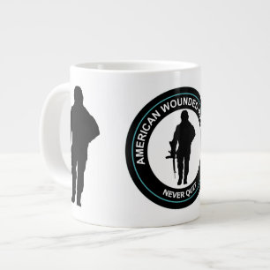 AMERIKANSKA SKYDDADE ARRIEKOFFET MUGG JUMBO MUGG