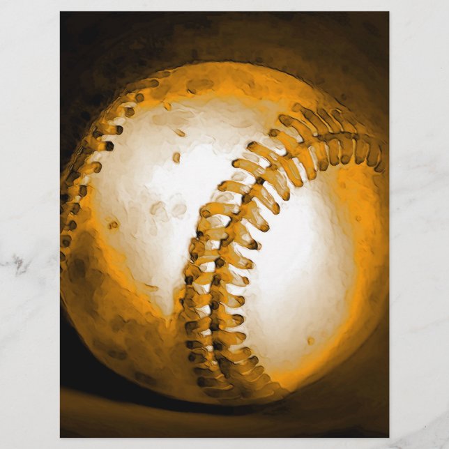 Amerikanska sportflyg - Baseball Flyers (Framsidan)