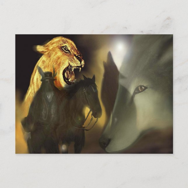 Amerikanska spriten vykort (Framsida)