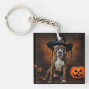 Amerikanska Staffordshire Pumpor Halloween Skräcki
