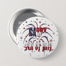 Amerikanska Stars och stripes Lycklig 4 juli