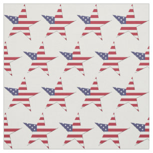 Amerikanska Stars och stripes USA Star Spangled St Tyg
