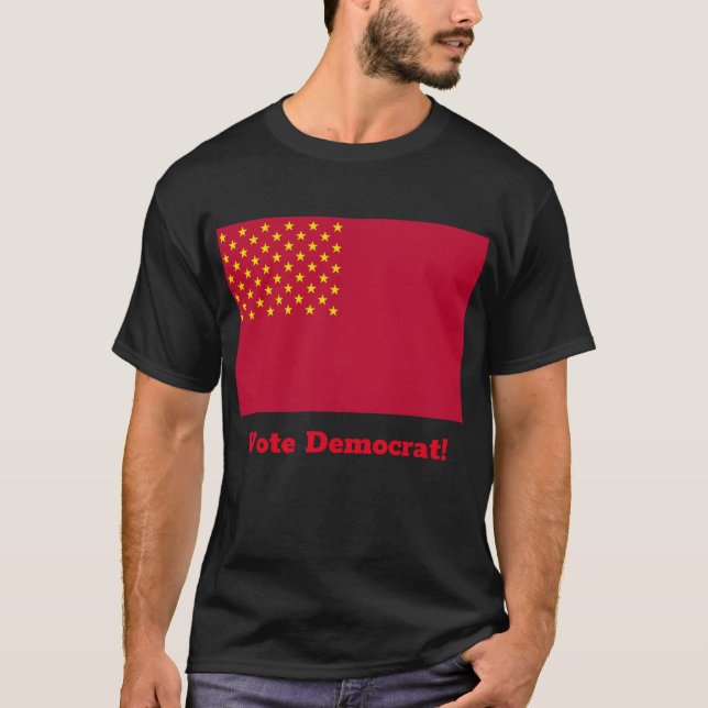 Amerikanska Staterna, Rösta Dem! T Shirt (Framsida)