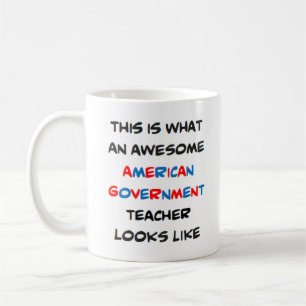 Amerikanska statslärare, fantastisk kaffemugg