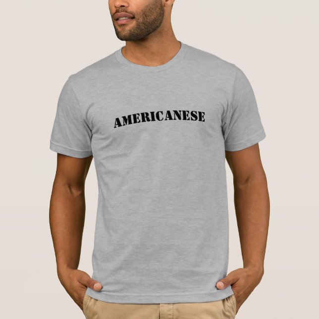 Amerikanska T-shirt (Framsida)
