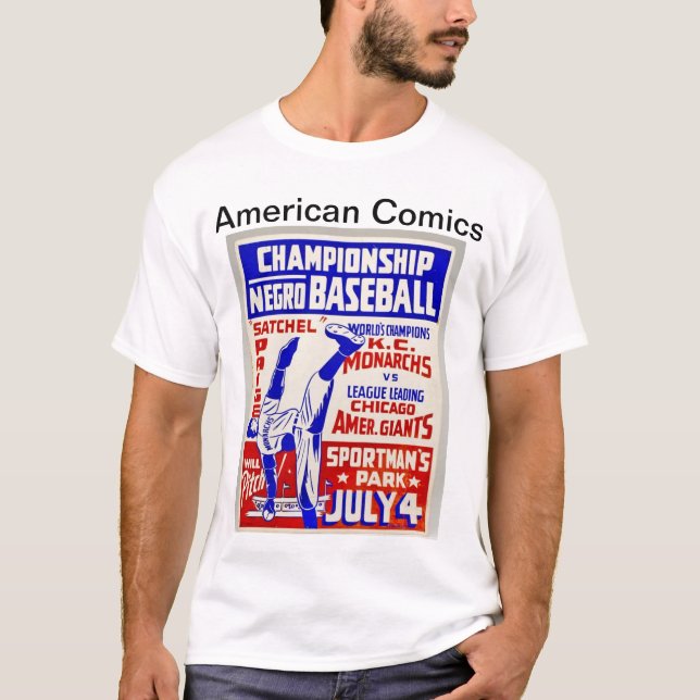 Amerikanska Tecknader T Shirt (Framsida)