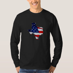 Amerikanska Texas U S National Patriot State Pride T Shirt