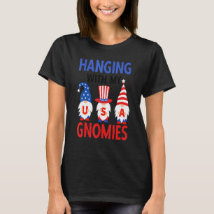 Amerikanska Tomtar Patriotisk Tomte Usa 4:e Juli M T Shirt