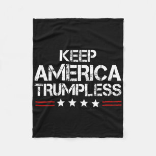 Amerikanska trumpless - Lönsam antitrumpens Manar& Fleecefilt
