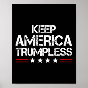 Amerikanska trumpless - Lönsam antitrumpens Manar& Poster